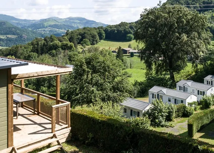 4 Pers Avec Terrasse Et Accès Pmr à - Api-1-52-1231 * Vic-sur-Cère